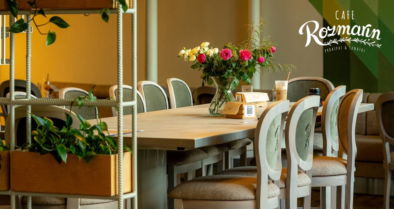 Rozmarin Café Case Study: How a QR Digital Menu Improved Service in a Large Restaurant