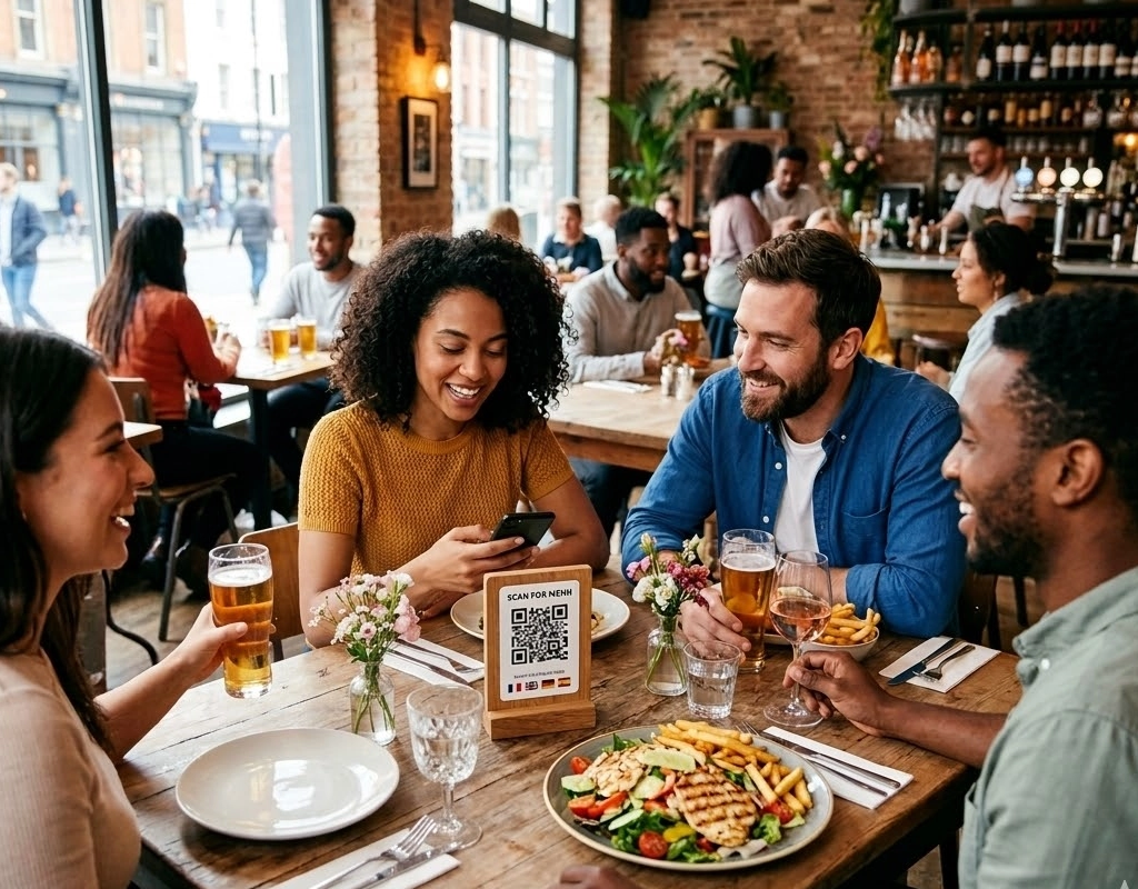 Цифровое меню с фотографиями и многоязычное меню: как увеличить заказы в ресторане
