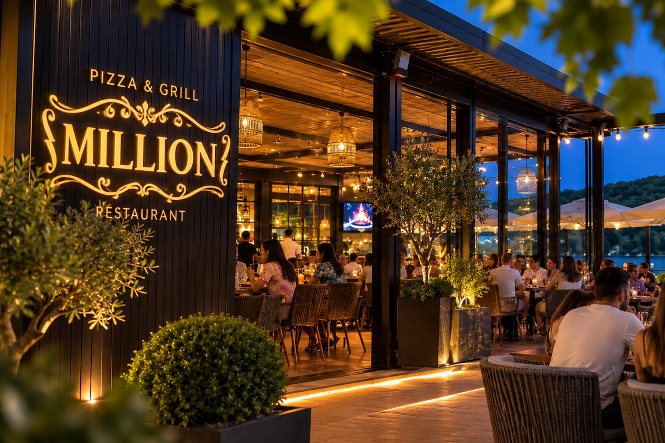 Comment Million Pizza & Grill Bar gère l’affluence estivale grâce à un menu numérique